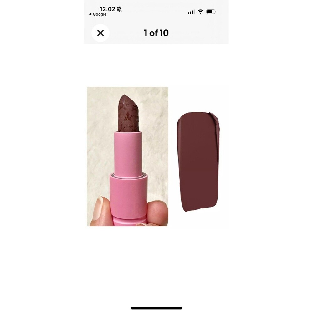 NIB Jeffree Star Communion Wine Velvet Trap Lipstick Full Size NEW IN BOX